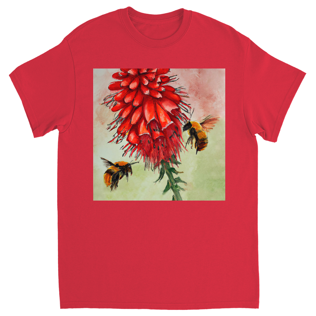 Sharing the Love Unisex Adult T-Shirt Red Shirts & Tops apparel Sharing the Love