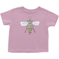 Furry Pet Bee Toddler T-Shirt Pink Baby & Toddler Tops apparel