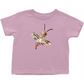 Abstract Crayon Bee Toddler T-Shirt Pink Baby & Toddler Tops apparel