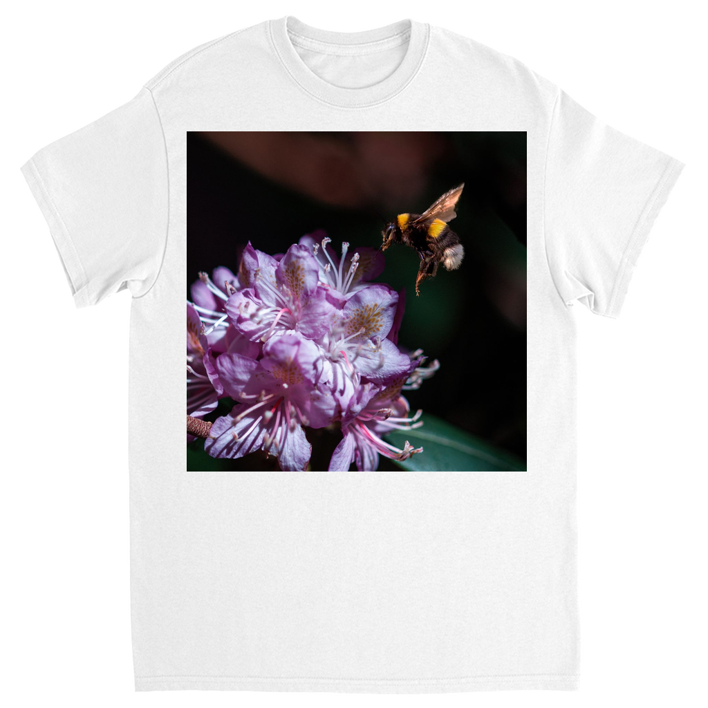 Violet Landing Unisex Adult T-Shirt White Shirts & Tops apparel