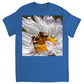 Bees Conspiring Unisex Adult T-Shirt Royal Shirts & Tops apparel