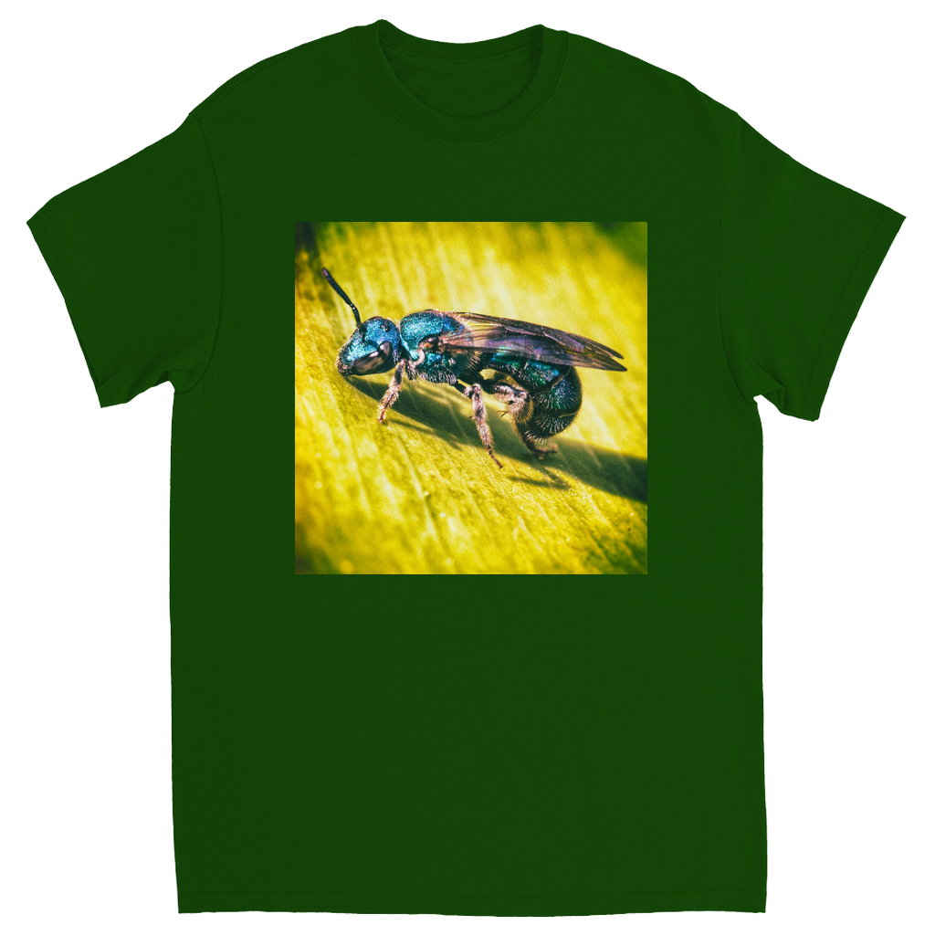 The Green Wonder Bee T-Shirt Turf Green
