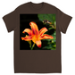 Orange Crush Bee Unisex Adult T-Shirt Dark Chocolate Shirts & Tops apparel