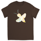 Abstract Sherbet Bee Unisex Adult T-Shirt Dark Chocolate Shirts & Tops apparel