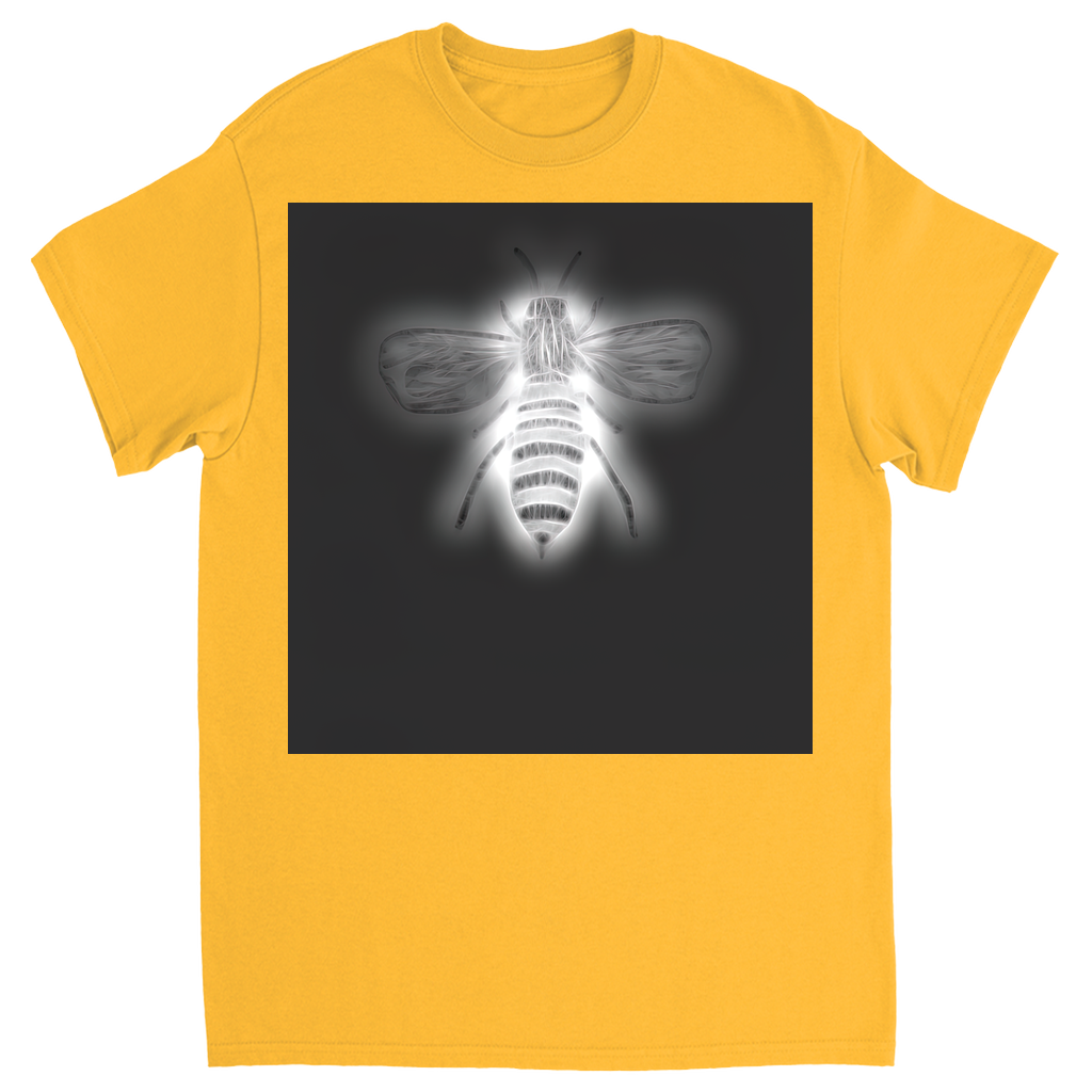 Negative Bee Unisex Adult T-Shirt Gold Shirts & Tops apparel