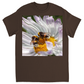 Bees Conspiring Unisex Adult T-Shirt Dark Chocolate Shirts & Tops apparel