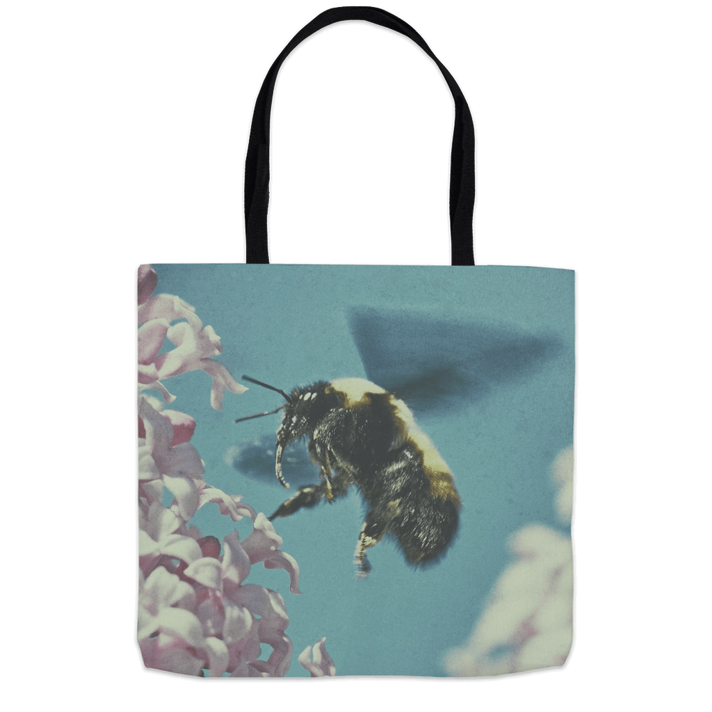 60's Bee Tote Bag Shopping Totes bee tote bag gift for bee lover gifts original art tote bag totes zero waste bag