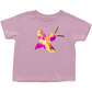 Abstract Pink and Yellow Bee Toddler T-Shirt Pink Baby & Toddler Tops apparel