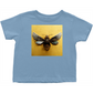 Vintage Metal Bee Toddler T-Shirt Light Blue Baby & Toddler Tops apparel Steampunk Jewelry Bee