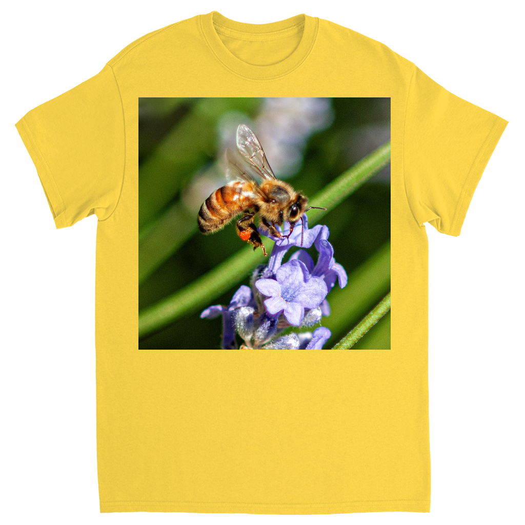 Delicate Job Bee Unisex Adult T-Shirt Daisy Shirts & Tops apparel