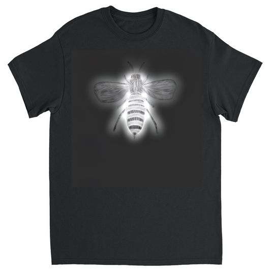 Negative Bee Unisex Adult T-Shirt Black Shirts & Tops apparel