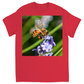 Delicate Job Bee Unisex Adult T-Shirt Red Shirts & Tops apparel