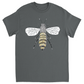 Furry Pet Bee Unisex Adult T-Shirt Charcoal Shirts & Tops apparel