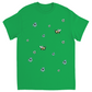 Scratch Drawn Bee Unisex Adult T-Shirt Irish Green Shirts & Tops apparel Scratch Drawn Bee