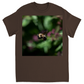 Hovering Bee Unisex Adult T-Shirt Dark Chocolate Shirts & Tops apparel