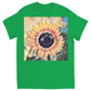 Painted 2 Sunflower Bees T-Shirt Irish Green Shirts & Tops apparel