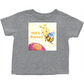 Pastel 100% Sweet Toddler T-Shirt Heather Grey Baby & Toddler Tops apparel