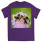 Nice To Meet You Bees Unisex Adult T-Shirt Purple Shirts & Tops apparel