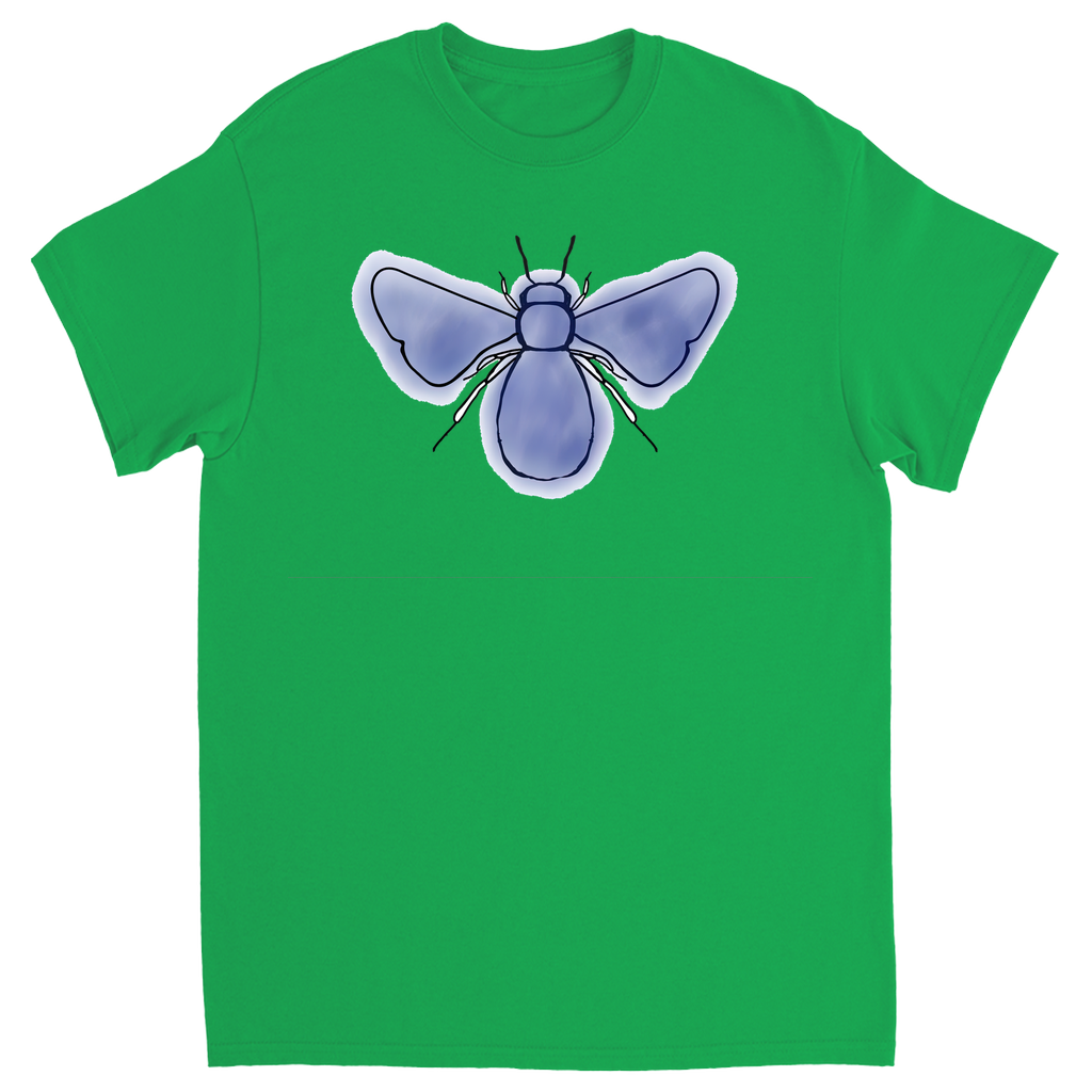 Blue Bee Unisex Adult T-Shirt Irish Green Shirts & Tops apparel