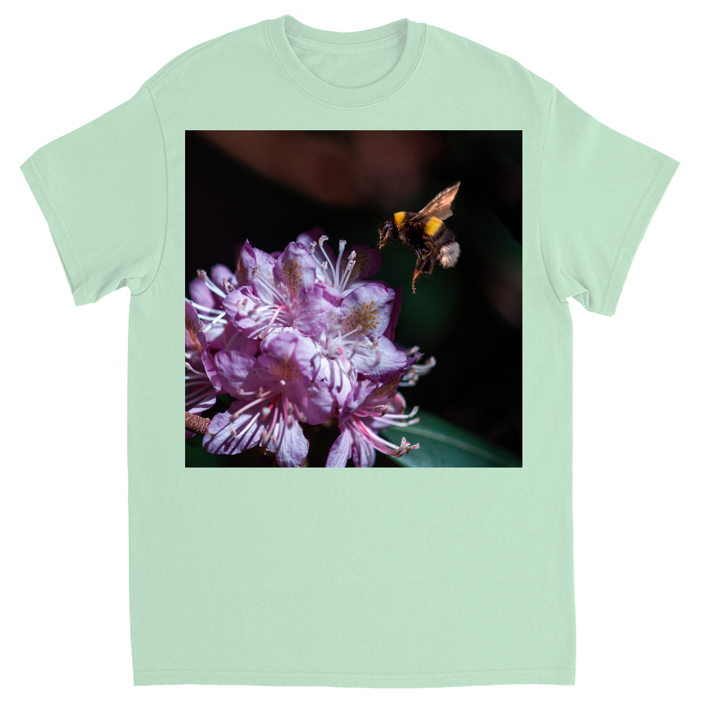 Violet Landing Unisex Adult T-Shirt Mint Shirts & Tops apparel
