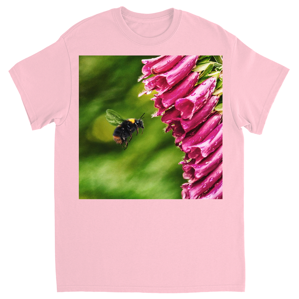 Bees & Bells Unisex Adult T-Shirt Light Pink Shirts & Tops apparel