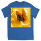 Bee in a Yellow Rose Unisex Adult T-Shirt Royal Shirts & Tops apparel