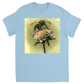 Paper Mache Bee 5 Unisex Adult T-Shirt Light Blue Shirts & Tops apparel Paper Mache Bee 5