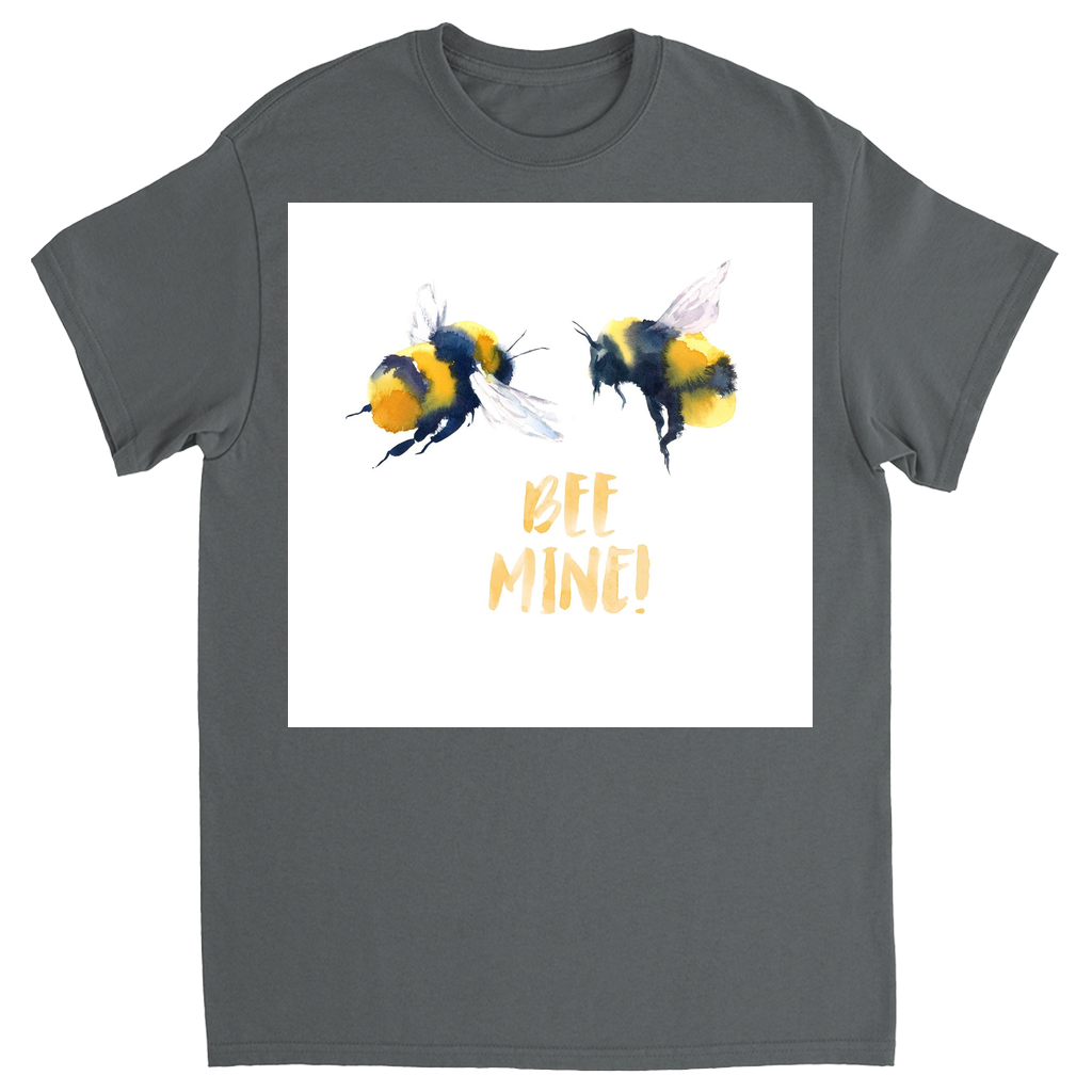Rustic Bee Mine Unisex Adult T-Shirt Charcoal Shirts & Tops