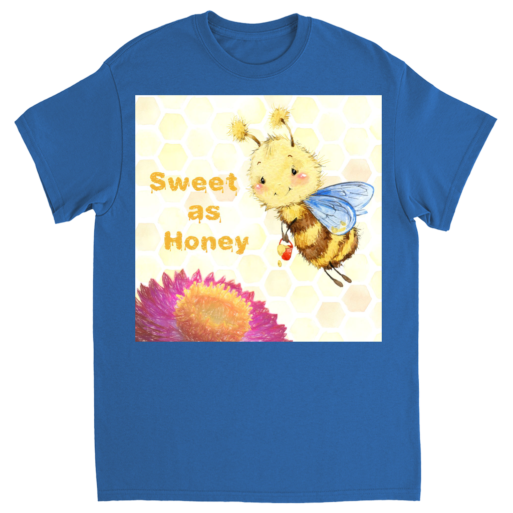 Pastel Sweet as Honey Unisex Adult T-Shirt Royal Shirts & Tops apparel