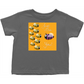 Just Bee You Toddler T-Shirt Charcoal Baby & Toddler Tops apparel
