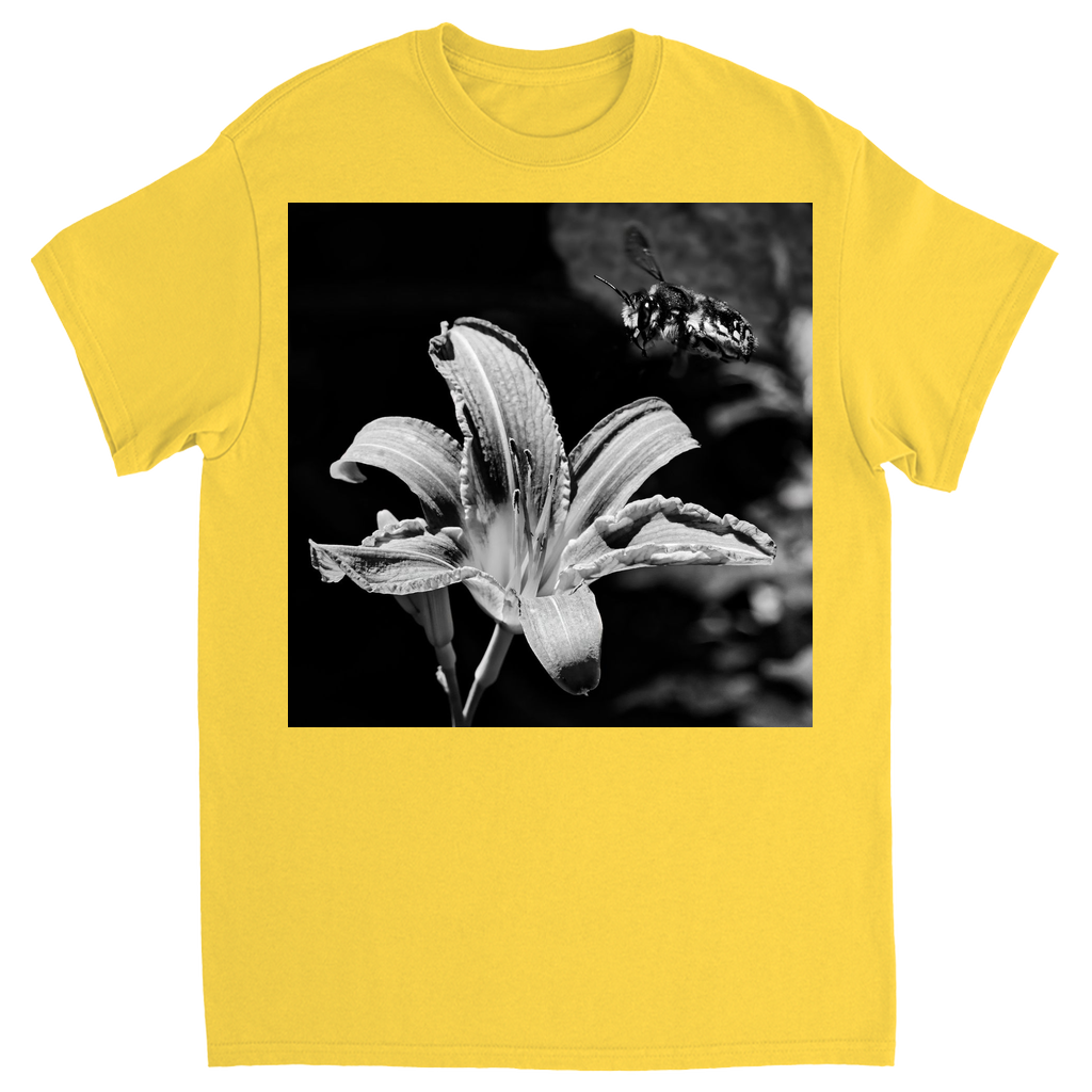 BW Crush Bee Unisex Adult T-Shirt Daisy Shirts & Tops apparel