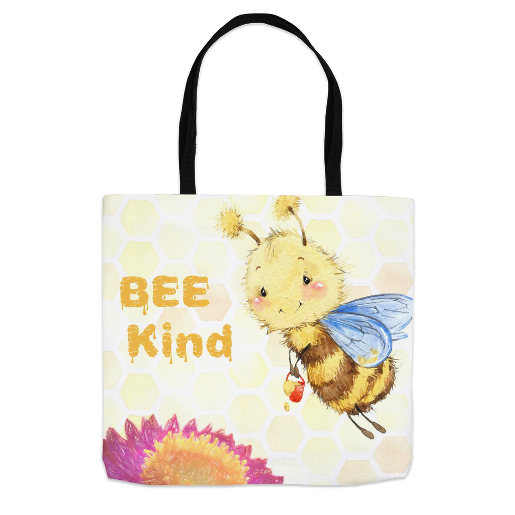 Pastel Bee Kind Tote Bag Shopping Totes bee tote bag gift for bee lover gifts original art tote bag totes zero waste bag