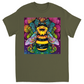 Psychic Bee Unisex Adult T-Shirt Military Green Shirts & Tops apparel Psychic Bee