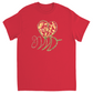 Leaf Bee Unisex Adult T-Shirt Red Shirts & Tops apparel