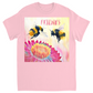 Cheerful Friends Unisex Adult T-Shirt Light Pink Shirts & Tops apparel