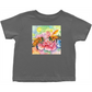 Bees Talking it Over Toddler T-Shirt Charcoal Baby & Toddler Tops apparel Bees Talking it Over