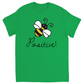 Bee Positive Unisex Adult T-Shirt Irish Green Shirts & Tops apparel