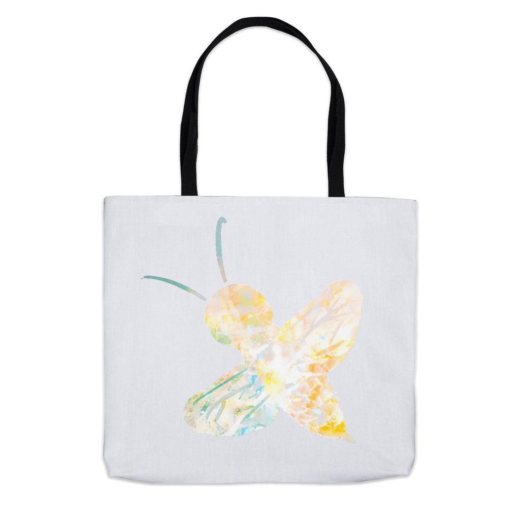 Abstract Sherbet Bee Tote Bag Shopping Totes bee tote bag gift for bee lover gifts original art tote bag totes zero waste bag