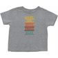 Vintage 70s Save the Bees Trees Seas Toddler T-Shirt Heather Grey Baby & Toddler Tops apparel