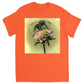 Paper Mache Bee 5 Unisex Adult T-Shirt Orange Shirts & Tops apparel Paper Mache Bee 5