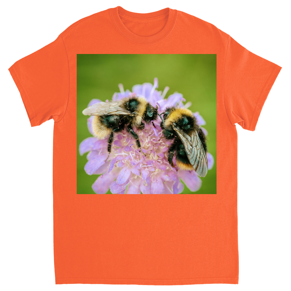 Nice To Meet You Bees Unisex Adult T-Shirt Orange Shirts & Tops apparel