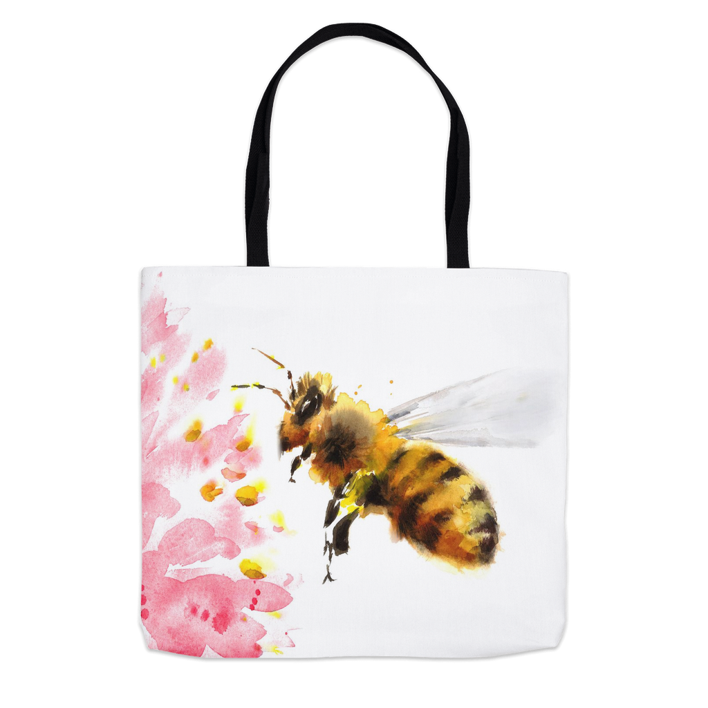 Rustic Bee Gathering Tote Bag 13x13 inch Shopping Totes bee tote bag gift for bee lover gifts original art tote bag totes zero waste bag