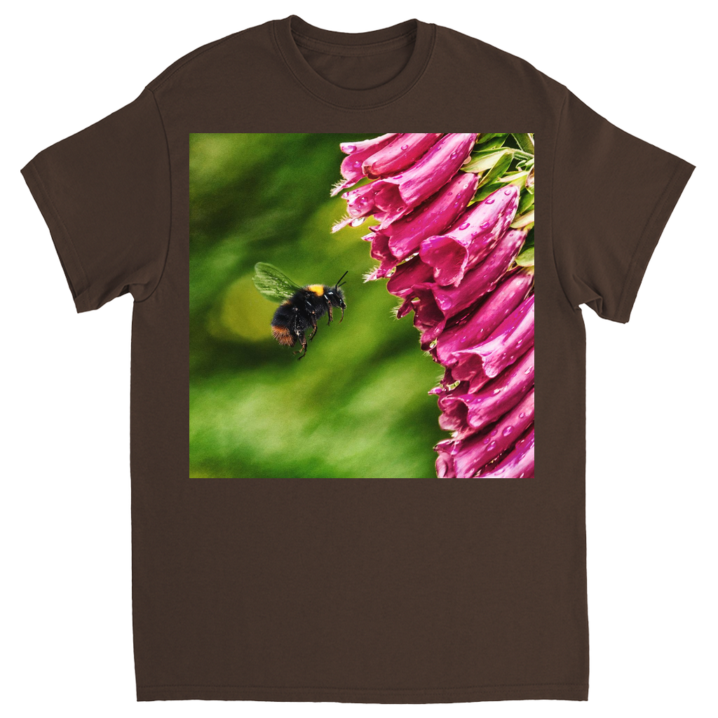 Bees & Bells Unisex Adult T-Shirt Dark Chocolate Shirts & Tops apparel