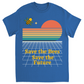 Save the Bees Save the Future Unisex Adult T-Shirt Royal Shirts & Tops