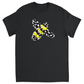 Graphic Bee Unisex Adult T-Shirt Black Shirts & Tops