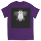 Negative Bee Unisex Adult T-Shirt Purple Shirts & Tops apparel
