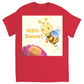 Pastel 100% Sweet Unisex Adult T-Shirt Red Shirts & Tops apparel