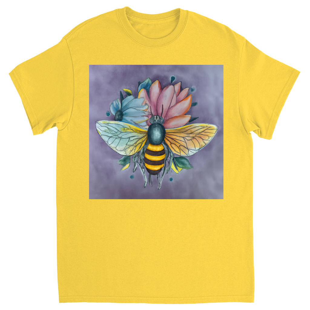 Pastel Dreams Bee Unisex Adult T-Shirt Daisy Shirts & Tops apparel Pastel Dreams Bee