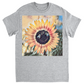 Painted 2 Sunflower Bees T-Shirt Sport Grey Shirts & Tops apparel