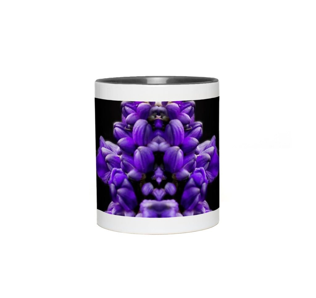 Buzzing Bee with Purple Flower Accent Mug Coffee & Tea Cups Buzzing Bee with Purple Flower gifts